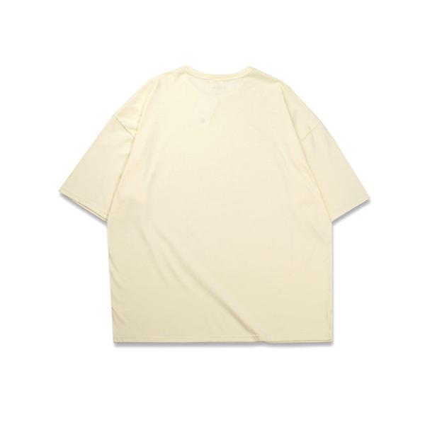 Custom Screen Printing Trendy Oversized T Shirts For Women Loose Fit Rib Collar