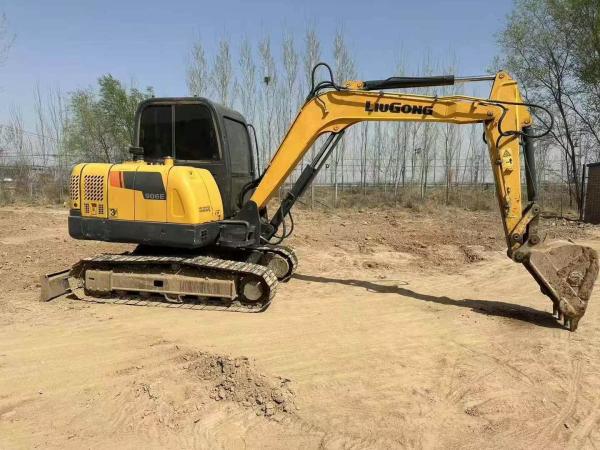 Excavatrice Liugong 906E d'occasion, machine fiable et de haute qualité pour les travaux de construction lourds