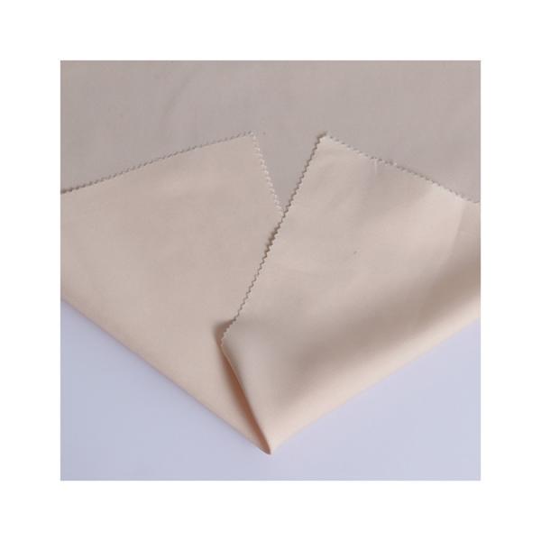 silk touch RECYCLED POLYESTER  producer Factory Wholesale Recycled Matt Satin 50D*50D Recycle Fabric