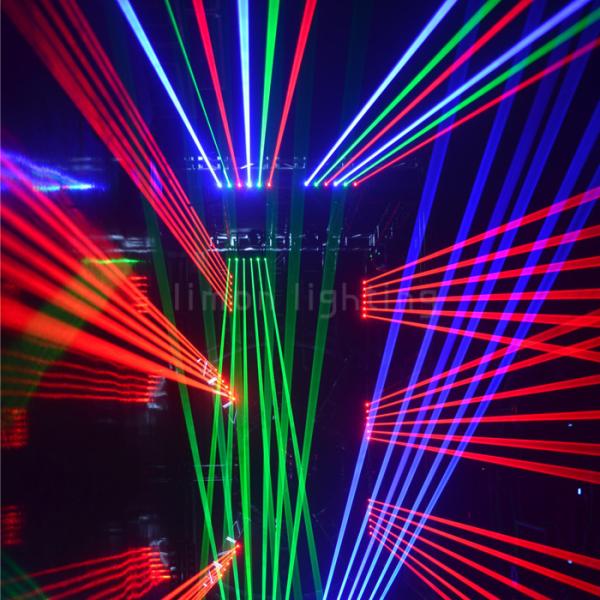 American Music Dj Equipment 6 Head RGB Laser Moving Bar Lights