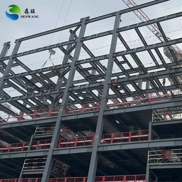 Customized Steel Structure Warehouse with ±1% Tolerance and 1.2m Height Brick Wall Fire Resistance Grade A