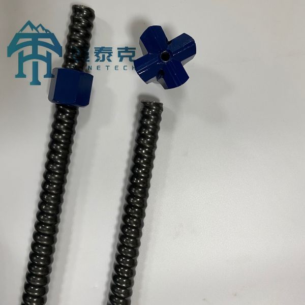 25mm-130mm Diameter Self Drilling Anchor Bolt with 800MPa-1200MPa Tensile Strength and R32N-18.5 Model for Mining