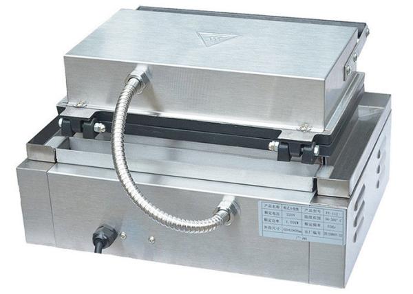 Os bolos de peixes coreanos do fabricante comercial do waffle fazem à máquina o equipamento 220V 1550W do snack bar