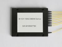 único modo SMF 28E 1610nm FC UPC 1100G 8CH MUX DEMUX DWDM