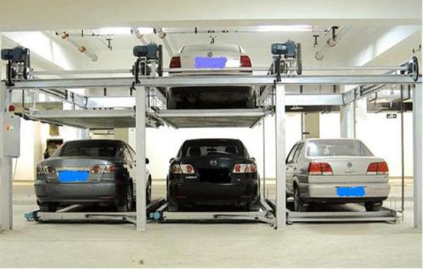Multi-level Underground Car Parking System Fully Automated Operated with IC Card