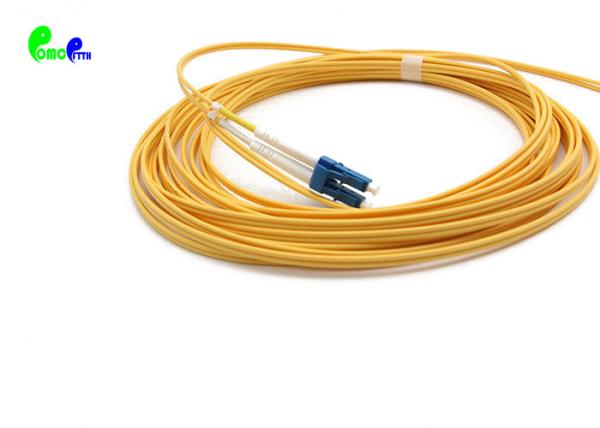 OS2 LC UPC - LC UPC Fiber Patch Cables  Duplex 10m G657A2 9 /125  LSZH Yellow  IL