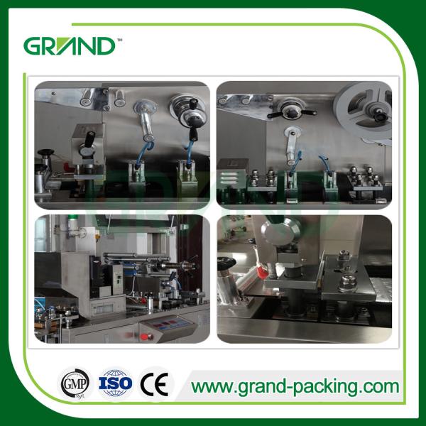 Auto Alu - Plastic Small Pharma Blister Packaging Machine , Pharmaceutical Blister Packaging
