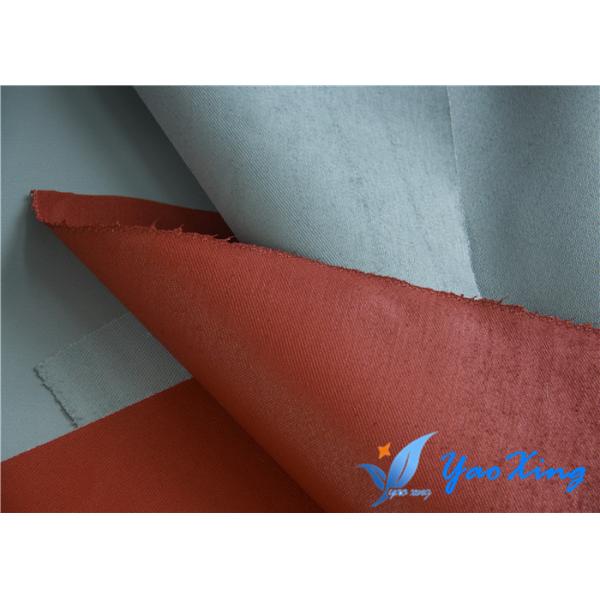 Красная силиконовая резина покрыла ткань стеклоткани для одеял занавеса и огня дыма
