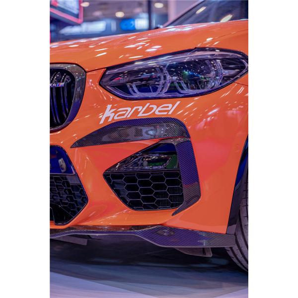 Nuevo producto Kit de carrocería de fibra de carbono para BMW X3M X4M F97 F98 X3M X4M Fibra de carbono delantera de la pala de difusor