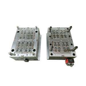 Moule d'injection pour bouchon à clapet en PP plastique double couche D50mm,