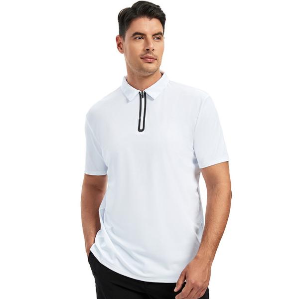 Camisas de Polo de Golf Coloridas Personalizadas Quente Seco Adequado Homens Uniforme Plano Com Logotipo Impresso