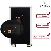 Litio Ferro Fosfato Lifepo4 51.2V 300AH 48V Bateria solar Carregando com LCD