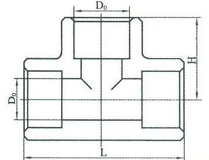 ASME B16.11 6000LB Stainless Steel SS Socket Weld Tee