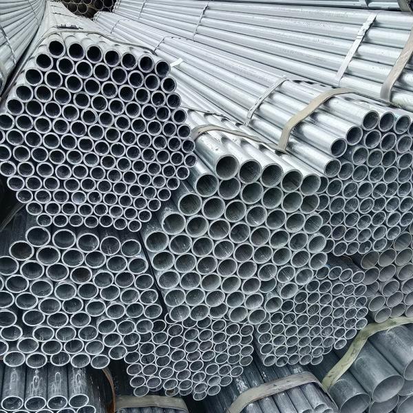 Hot Dipped Galvanized Steel Pipe Hollow Sections Welded Carbon Round Steel Tube