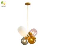 Lámpara colgante moderna decorativa para el hogar de 85V para interior para decoración artística de comedor