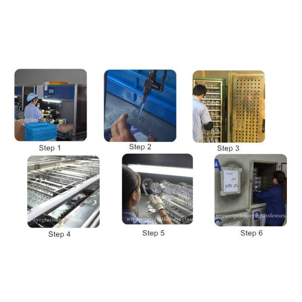 75mm Dia Progressive Semi Finished Lens Blanks Multifocal Vision 1.56 Index Hard Coating