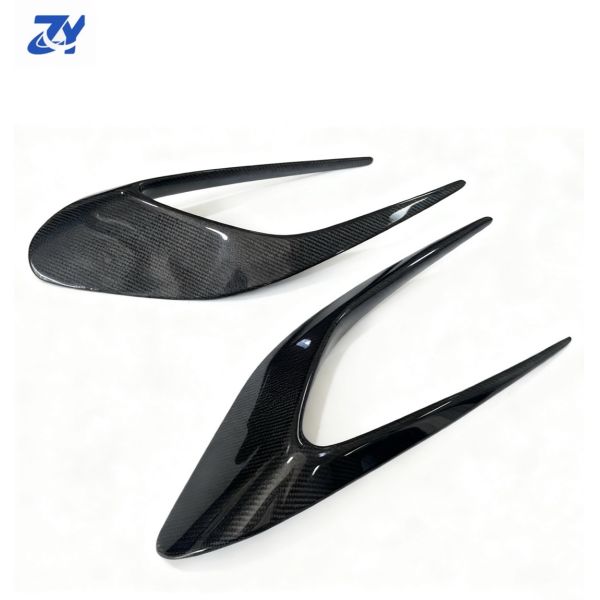 For Ferrari 488 Carbon Fiber Side air Outlet Decoration Parts Side air Outlet Wind Knife Decoration Parts