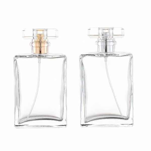 Customized Craft 30ml 50ml 100ml Transparent Glass Perfume Mist Bottle