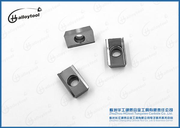Inserções quadradas cimentadas de gerencio Indexable do carboneto para o processamento de alumínio