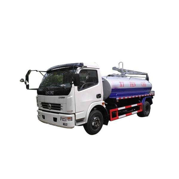 110 Kw Euro 4 Diesel Mini Vacuum Sewage Suction Truck for Manual Sewage Disposal
