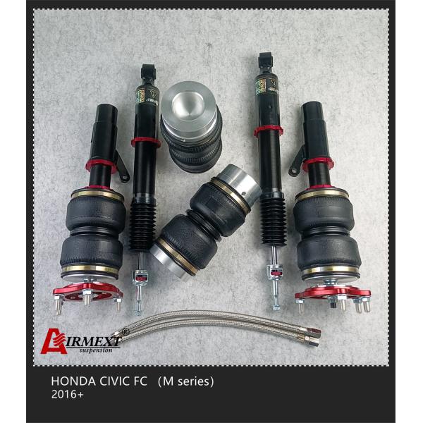 Standard Air Spring Suspension Kits For Honda Civic FC With Camber Plate 2016+