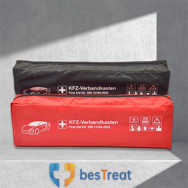 3 in 1 Automotive First-Aid Devices Safety Rescue and On-Road Bag DIN13164-2022 Compliant