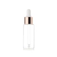 Flacon d'huile essentielle en verre transparent vide 5ml 10ml 15ml 20ml 30ml 50ml 100ml