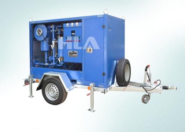 Purificador de óleo móvel do baixo transformador dos custos de operação com sistema de controlo do automóvel do PLC de Siemens