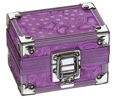 Lightweight Aluminum Jewelry Carrying Case Easy To Clean With Heavy Duty Handle