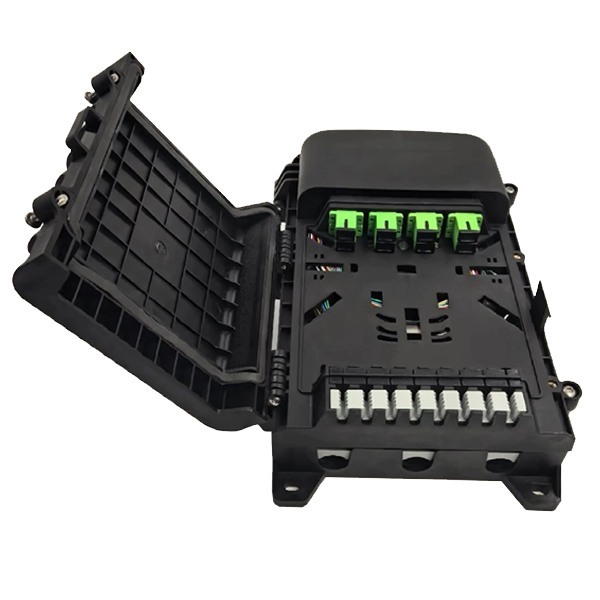IP68 Waterproof FTTH Termination Box with 36 Cores Capacity and 1x8 PLC Splitter for Fiber Optic Distribution
