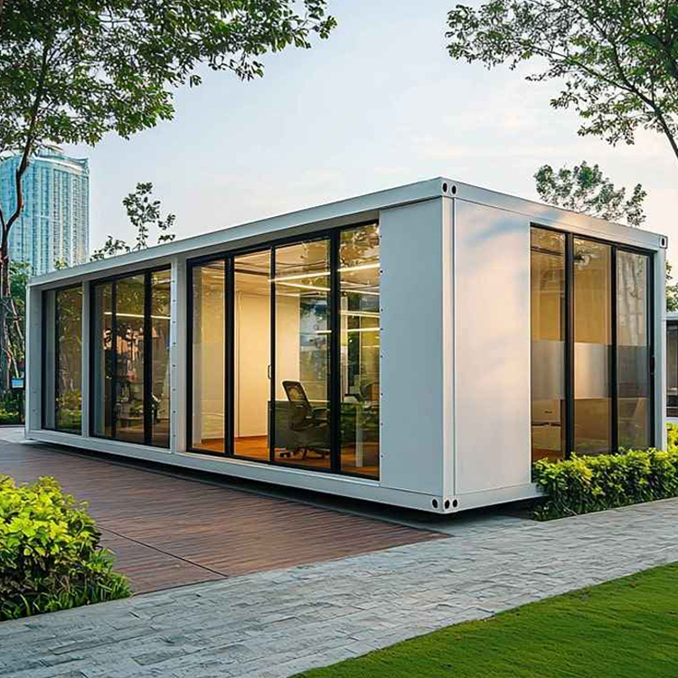 Q235B Q355B Steel Expandable Container House Flat Pack Container Homes 20ft 40FT
