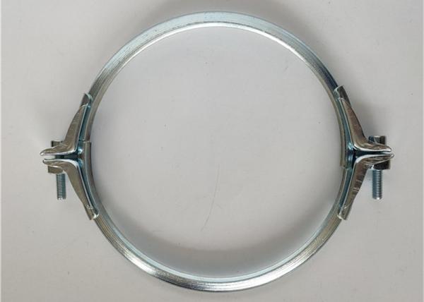 Heavy Duty 2mm Galv Pipe Clamps For Dust Collection System
