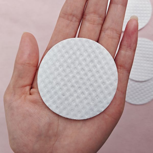 OEM Cosmetic Cotton Round Pads Facial Cotton Pads Facial Pure Makeup Cotton Pad Embossing for Face Makeup and Clean