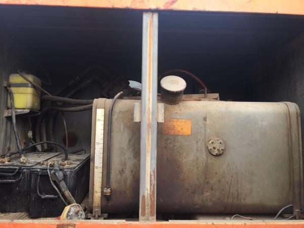 Diesel Fuel Used Cranes , Second Hand Crane KH125-3 Good Tires No Oil Leak