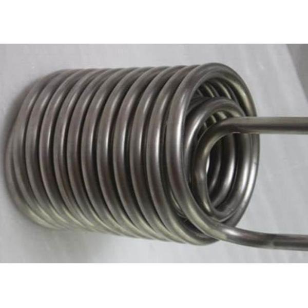 Безшовная нержавеющая сталь свернула спиралью холод трубопровода - нарисованную округлую форму для теплообменного аппарата