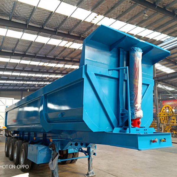 U Shape 80T Truck Semi Trailer 40 Cbm 45 Cbm