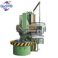 Máquina de torneamento vertical de alta precisão Máquina de torneamento manual de coluna única convencional para usinagem pesada
