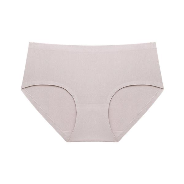 Plus Size Cotton On Period Panties Trilayers Mid Waist Plain Dyed