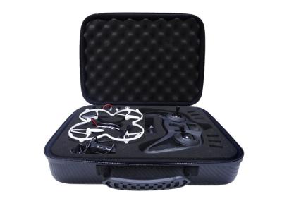 Tela dura Mini Drone Bag impermeável 32*23*8 cm do plutônio de Eva Case Black Carbon Fiber