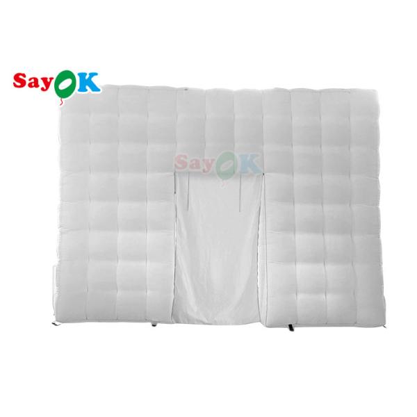 Куб 5x5x3.5mH шатра СИД раздувного шатра воздуха воздухоустойчивый на открытом воздухе раздувной для события партии