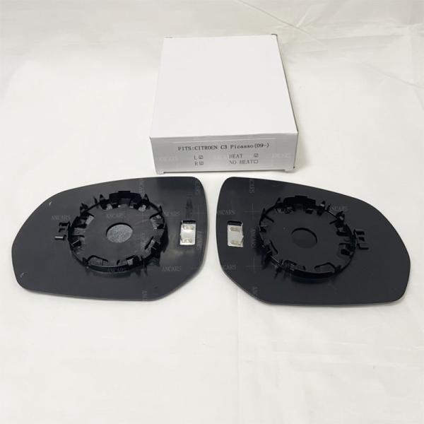 White Auto Side Mirror Glass For Citroen C3 2009 Picasso C4 2006-2012 8151JV 8151JT