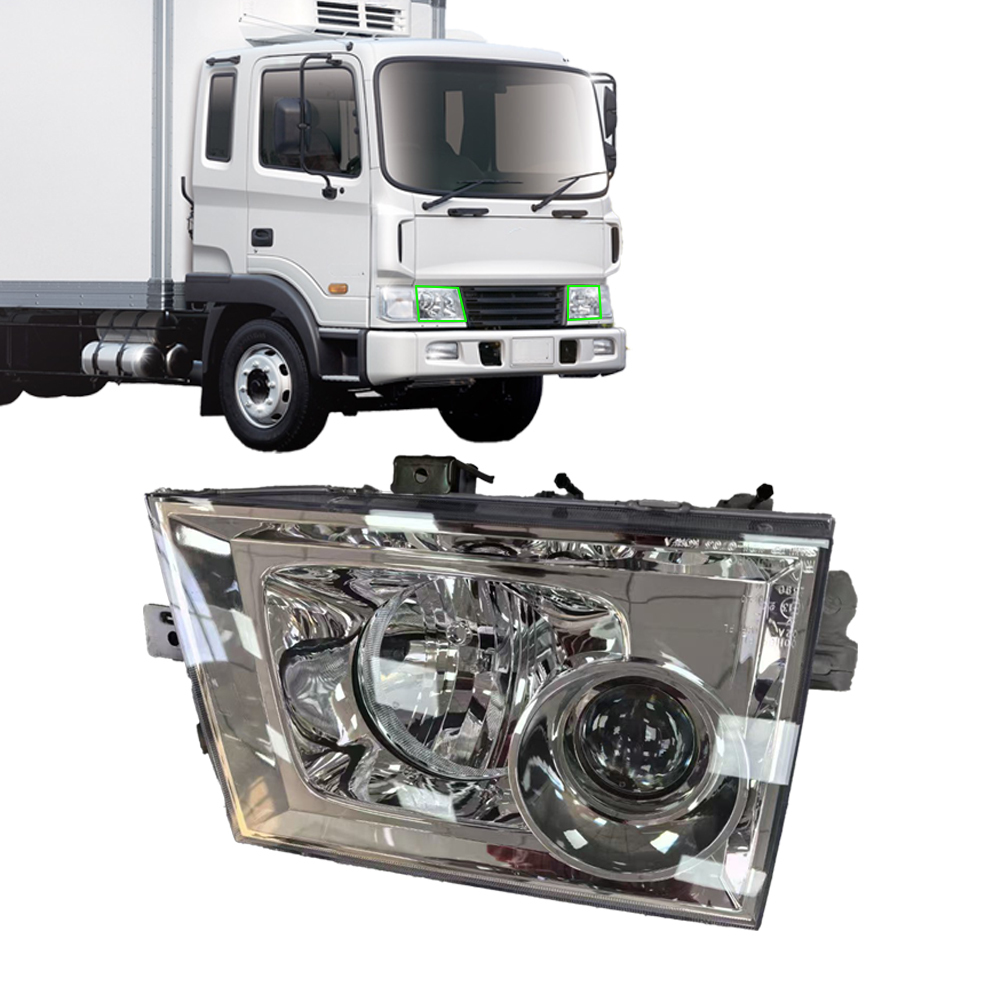 Headlight Assembly OEM 92101-6B003 / 92102-6B003 For Hyundai HD120 2010–2021 Euro3 Facelift Truck