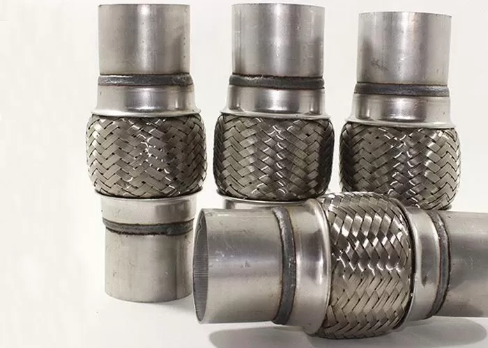 Metal SS304 2.5 Inch Stainless Steel Exhaust Flex Pipe With Interlock