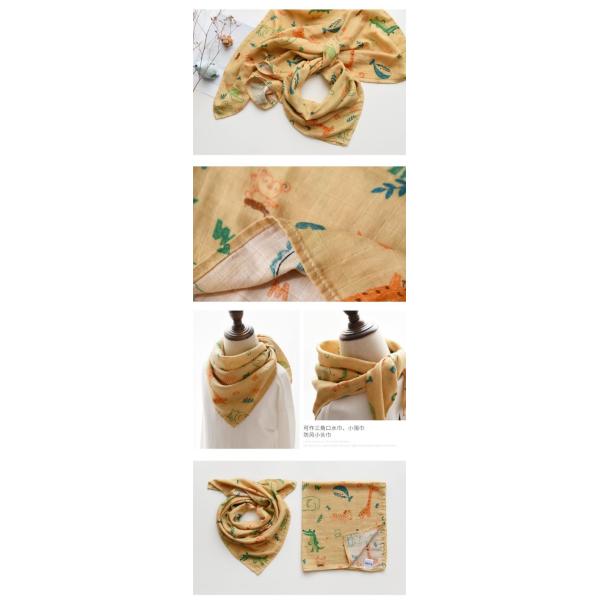 Fashionable 100% Cotton Toddler Feeding Bibs / Infant Baby Bibs Embroidered
