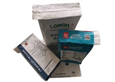 Industrial Heavy Duty Kraft Paper Bags For Building Material Laminated PE Liner Inside