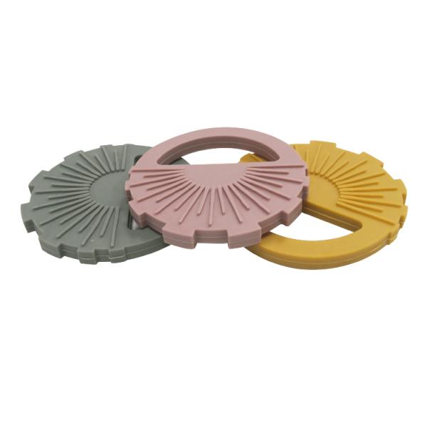 Tooreal Handle Equipped BPA Free Teether For Baby 6-12 Months Old