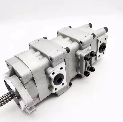 KPMC Triple Hydraulic Pump Excavator PC28UU-2 PC28UU Hydraulic Pump 705-41-08100 for Komatsu 7054108100 Pilot Gear Pump