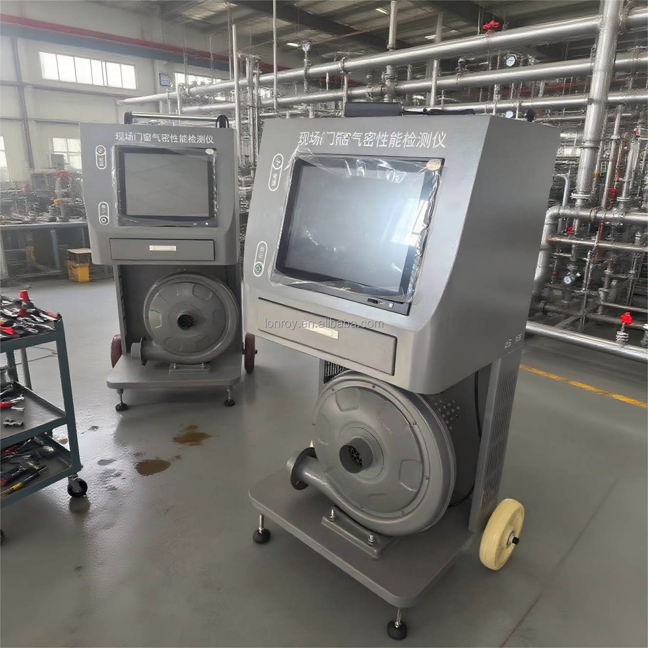 Automatical On-site air Tightness Tester Building Exterior Windows Wind Pressure Resistance Test Machine Watertightness