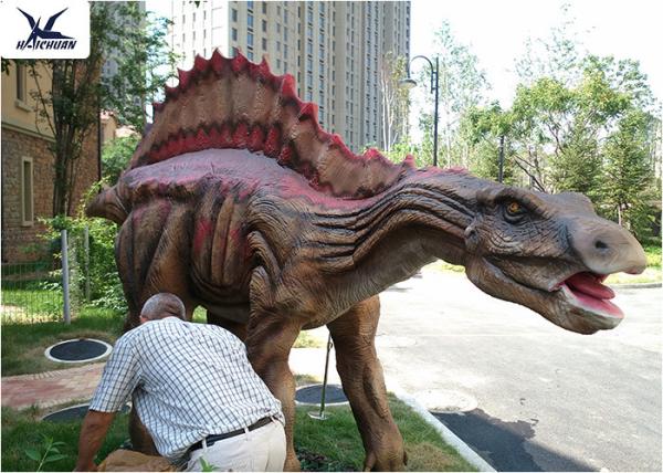 Giant Robotic Spinosaurus Unique Outdoor Dinosaur  , Dinosaur Yard Art CE RoHS