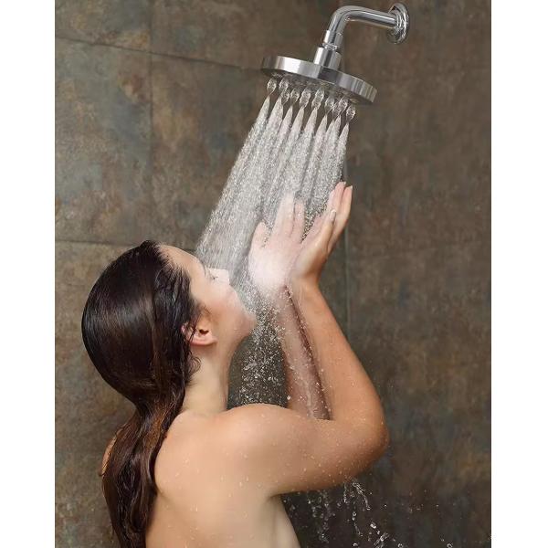2024 Lizhen High Pressure Large Nozzle Rain Shower Head for Bathroom Ceiling Overhead